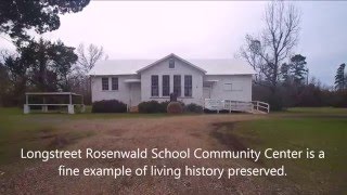 Longstreet Rosenwald School DeSoto Parish Louisiana [upl. by Nylia]