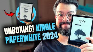 NOVO KINDLE PAPERWHITE 2024  Unboxing e primeiras impressões [upl. by Leksehcey]