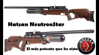 El rifle PCP más potente que he visto hasta el momento Hastan NeutronStar [upl. by Frech]