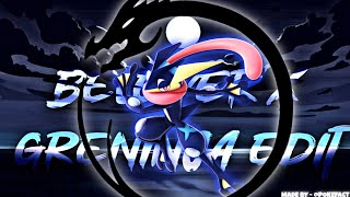 Believer  Ash Greninja Edit  Ash VS Sawyer Ash Vs Alain Amv  Poke Fact 2  pokemon greninja [upl. by Sirovaj]