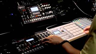 Lunatic with Elektron Analog Four Octatrack and NI Maschine [upl. by Nim]