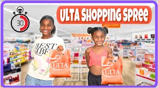 Speed Shopping at Ulta 30 Second Challenge  VLOGMAS DAY 3 [upl. by Agni]