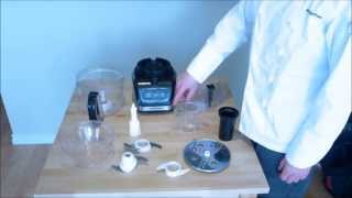 How to assemble and use a food processor [upl. by Airdnassac]