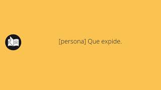 expedidora [upl. by Robson]