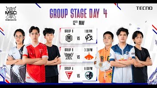 MSC 2024 MM Qualifier Group Stage Day 4 [upl. by Phyllys]