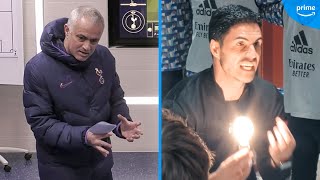 MIKEL ARTETA v JOSE MOURINHO  TEAMTALK STYLES  Part 2 💪 [upl. by Manny]