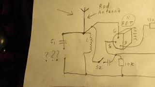 Shortwave 210 MHz HF amplifier amp how to test that it works scientific noise amp schematic amp demo [upl. by Ahsimek]