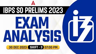 IBPS SO Exam Analysis 2023  IBPS SO Analysis 2023  IBPS SO Asked Questions amp Expected Cut off [upl. by Aloisia970]