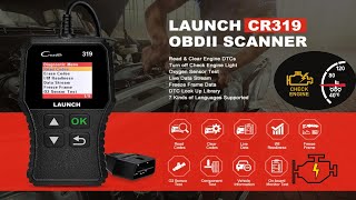 LAUNCH CR319 Review FIX Your Check Engine Light [upl. by Tigram264]