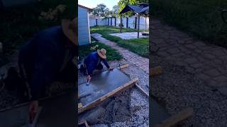 Como Hacer Suelo de Cemento en Patios Traseros diy concreto hogar diycreador decoration tip [upl. by Pauletta]