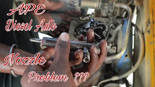 Ape diesel auto nozzzle problem [upl. by Dyanne]