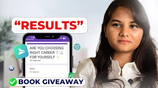 Are You choosing the right career for yourself giveaway  results Dr Rashmi [upl. by Adekahs]