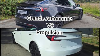 Tesla 3 2024 highland Propulsion OU grande autonomie LR [upl. by Aneerbas]