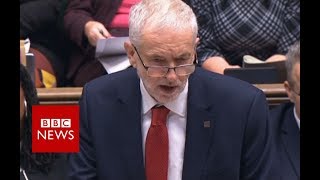 Jeremy Corbyn on Brexit deal quotFailed and miserablequot negotiations  BBC News [upl. by Rovelli]