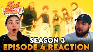 SOMA GETS FIRST PLACE  Food Wars Season 3 Episode 4 Reaction [upl. by Niki]