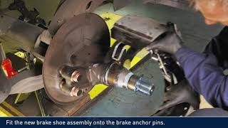 BPW Limited  Brake Shoe Replacement training video [upl. by Hanaj2]