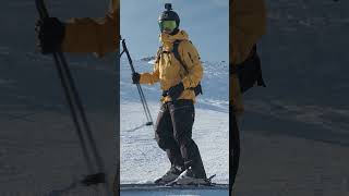 A Tip to Improve Your Freeride Turns on Skis  shorts [upl. by Ahsla416]