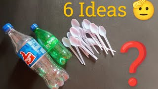 6 Easy Best Out Of Waste Material Crafts Idea Home Decor Ideas [upl. by Rats]