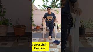 Senior chair exercise  shortvideo fitwithme shorts ytshorts [upl. by Ayadahs]