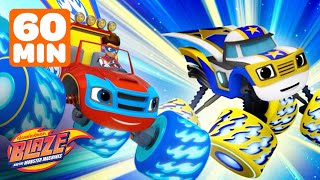 Superhero Blaze Rescues amp Missions w Darington  60 Minutes  Blaze and the Monster Machines [upl. by Mehta840]