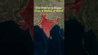 Largest amp smallest District of India  Kota Champs shorts geography india [upl. by Nnyla123]