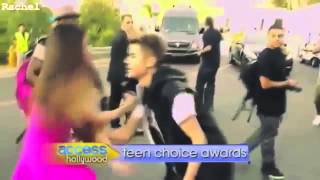 Jelenas Halo Justin Bieber and Selena Gomez Cute Moments [upl. by Hteazile]