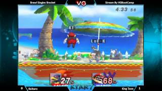 KTAR 7  Keitaro Falco Vs Kingtoon Toon Link  Bracket  SSBB [upl. by Alicul]