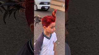 Man transforms into a real Rooster 🐓 in AGT Americas got talent 😱😂 Duo SchumacherAGTmagic [upl. by Lednew933]