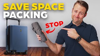 Do THIS to Save Space in Your CarryOn Luggage Minimalist Packing Tips [upl. by Thesda581]