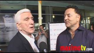 Leslie Nielsen RIP  Interview at STAN HELSING Premiere [upl. by Eanat]