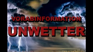 🌩️🌩️🌩️ Teils Schwere Gewitter  Großhagel  sintfutartigen Regen  Orkanböen  Downburst 🌩️🌩️🌩️ [upl. by Anavlys633]