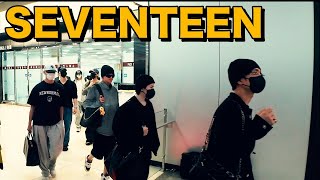 세븐틴SEVENTEEN Arrival gimpo Airport 金浦空港 入国 [upl. by Licht]