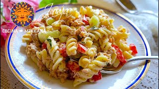 Ensalada de Atún con Pasta [upl. by Ohare22]