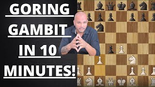 Chess Opening Basics  Learn Goring Gambit in 10 Minutes [upl. by Darryn]