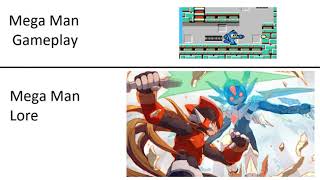 Mega Man Gameplay VS Lore Extended [upl. by Ailee373]