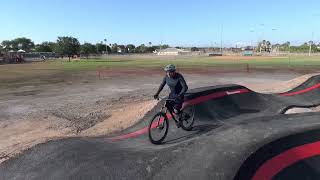 Harlingen Arroyo Park Velosolutions Asphalt Pump Track [upl. by Draillih]