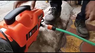 BTALI BT 1000 HPW Demo Video High Pressure Washer Best Product For Bike amp Car Washing [upl. by Placido]