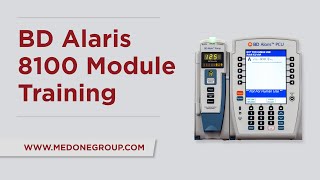 BD Alaris 8100 Module  Infusion Pump Training Video [upl. by Einnaf255]