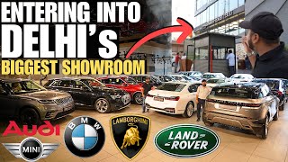 Biggest Preowned Luxury Car SHOWROOM In Rajouri Garden Delhi [upl. by Sicard]