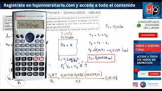 2022  SEGUNDO PARCIAL  TEMA A  QUIMICA UBA XXI [upl. by Nnil385]