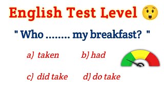 English Grammar Test 🔥📖❓95 Cant Pass This [upl. by Nosnarb254]