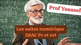 les suites numériques 2bac pc et SVT AdrdourMustapha Youssefn1e2q maths bac education [upl. by Jueta]