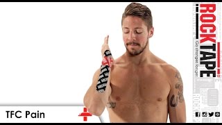 RockTape  Kinesiology Tape Instruction  TFC Pain [upl. by Schilit]