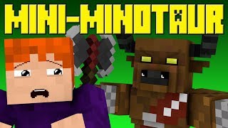 MINI MINOTAUR SONG Minecraft Machinima [upl. by Ibson]