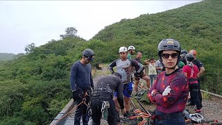 FOI CONHECER A PONTE CASCAVEL EM GRAVATÁ LÁ TEM PULO DE RAPEL [upl. by Eilata]