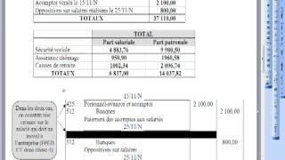 114 Avances et saisies arrêts sur salaires [upl. by Nevad]