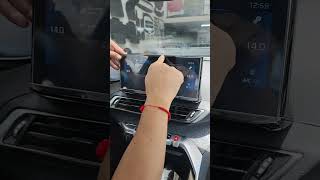 Installing screen protector for Peugeot 5008 2024 screenprotector peugeot5008 peugeot [upl. by Arte]