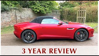 Jaguar FTYPE 3 year review  the truth [upl. by Lelith134]