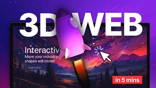 How to create 3D Website Designs With No Code [upl. by Kcirdek]