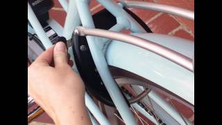 How to Secure Bike with ABUS Ring Lock [upl. by Ghiselin]